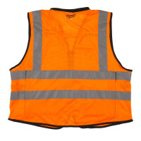 Premium Warnschutzweste orange, Größe L/XL, Milwa