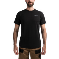 HTSSBL-XL, Hybrid-T-Shirt schwarz, Milwa gallery