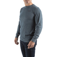 HTLSBLU-S, Hybrid-Langarm-Shirt blau, Milwaukee 2