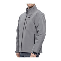 12 V Akku-Heiz-Jacke Herren grau, ohne Akku u. Ladegerä
