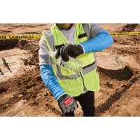 Kühl-Arm-Schnittschutz Klasse A, 40 cm, blau, Milwaukee