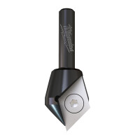 Wendeplatten-V-Nutfr&auml;ser 8 mm Schaft, 23 x 60...